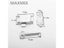 MAXMIX 1PCS Set Box Lock Lock With Box Lock Classical Lock Restore Ancient Ways Carousel 3