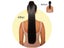 MyDiva 22" Long Straight Synthetic Hairpiece Ponytail Hair Extensions Chip In Carousel 7