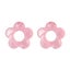 Korean Simple Statement Earrings Stainless Steel hollow flower Stud Earri CHK29M Carousel 9