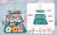 Dessert Cupcake Stand 3 Tier Cup Cake Holder Tower Carousel 4