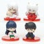 4pcs/set Anime INUYASHA Cute Figure Model Toys Carousel 3