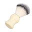 neck hair brush Barber Duster Brush Easy Cleaning Curved Handle Portable White Carousel 6
