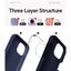 iPhone 15 GOOSPERY Liquid Silicone slim thin soft Rubber Cover Case NAVY BLUE Carousel 4