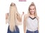 Synthetic Hair Extension Hairpiece Carousel 4