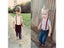 AWAYTR Baby 3 Clips Boy Suspenders Trousers Suspensorio Elastic Strap 2.5*75cm Carousel 5