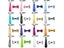 2PCS Children's Kids Ties Bowtie Wedding Boys Bow Tie Matching Colors Clothing Carousel 3