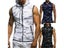 New Mens Camouflage Vest Spring Summer Military Hooded Sleeveless Sweatshirt Carousel 1