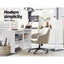 Artiss Office Computer Desk Corner Study Table Workstation Bookcase Storage Carousel 3