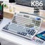 K86 Wireless Hot-Swappable Mechanical Keyboard Bluetooth/2.4g With Carousel 6