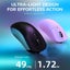 X3 Lightweight Wireless Gaming Mouse with 3 Mode 2.4G USB-C Wired Carousel 5