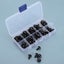 52PCs DIY Bear Eye Black Hand Made Materials Crafts Educational 12-20MM Carousel 5