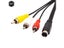 3RCA To 9 Pin Adapter Cable For TV BOX Audio Video Cable 1.5M/5FT RCA AV Stereo Carousel 2