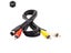 3RCA To 9 Pin Adapter Cable For TV BOX Audio Video Cable 1.5M/5FT RCA AV Stereo Carousel 3