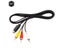 3RCA To 9 Pin Adapter Cable For TV BOX Audio Video Cable 1.5M/5FT RCA AV Stereo Carousel 4