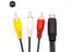 3RCA To 9 Pin Adapter Cable For TV BOX Audio Video Cable 1.5M/5FT RCA AV Stereo Carousel 5