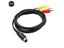 3RCA To 9 Pin Adapter Cable For TV BOX Audio Video Cable 1.5M/5FT RCA AV Stereo Carousel 6