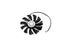 85mm HA9010H12F-Z DC 12V 0.57A 2Pin GTX1050 Ti Cooler Fan For MSI Geforce GTX Carousel 6
