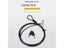 PC Laptop Cable Lock Security Computer Lock Metal Locks For 6x2.5mm Hole Carousel 7