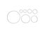 100Pcs Durable Replacement Belt For Recorders Walkman DVD Drives 40 Long Carousel 3