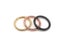 Twist Spring O Ring Openable Leather Bag Handbag Strap Buckle Connect Keyring Carousel 5