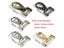 1pcs Metal Detachable Snap Hook Trigger Clips Buckles For Leather Strap/ Belt Carousel 3