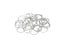 100 Sets DIY Mini Round Mirror Material Badge Blank Button Pins 58/75 Mm Iron Carousel 4