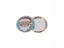 100 Sets DIY Mini Round Mirror Material Badge Blank Button Pins 58/75 Mm Iron Carousel 7