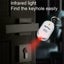 1pcs LED Anti-Lost Key Finder Locator Keychain Whistle Sound Keyring Control Carousel 6