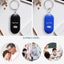 1pcs LED Anti-Lost Key Finder Locator Keychain Whistle Sound Keyring Control Carousel 8