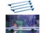 7"10"14"18"23"28" Fish Tank Aquarium Aeration Tube Bubble Wall Carousel 7