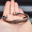 Copper Magnetic 3 Layer Cuff Bracelet Carousel 2