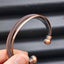 Copper Magnetic 3 Layer Cuff Bracelet Carousel 3