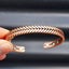 Copper Magnetic Grain Cuff Bracelet Carousel 4