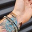 Copper Magnetic & Steel Cuff Bracelet Carousel 5
