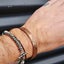 Copper Magnetic Flower Cuff Bracelet Carousel 4