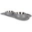 dog bowl with silicone mat pet bowl set Dog Bowls Prevent Spill Slip Proof Carousel 3