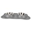dog bowl with silicone mat pet bowl set Dog Bowls Prevent Spill Slip Proof Carousel 5