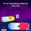 PROMATE 10W Wireless HD Bluetooth Portable Speaker with LED Lighting. Built-in 2 Carousel 6