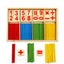 1 Set Wood Educational Teaching Aids Number Math Calculate Game Carousel 1