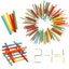 1 Set Wood Educational Teaching Aids Number Math Calculate Game Carousel 3