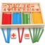 1 Set Wood Educational Teaching Aids Number Math Calculate Game Carousel 7