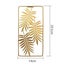 Nordic Metal Leaf Iron Wall Hanging Decor Plant Ginkgo Palm Maple Leaves CHK29M Carousel 2