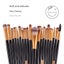 20 PCS Makeup Brush Set Eye Shadow Brush Set Foundation Brush Beauty Tool CHK29M Carousel 9