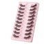 Half Eey Lashes 3/5/10 Pairs New Faux Mink Lashes Natural False Eyelashes CHK29M Carousel 7