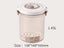 Vacuum Food Storage Container with Lid Strainer Vacuum Pump - 1.45L Carousel 2
