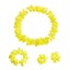 4pcs/set Hawaiian Flowers Necklace Headband Garland Wedding Decorations B CHK29M Carousel 8
