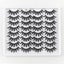16 Pairs Natural Long False Eyelashes Dramatic Fluffy 3D Mink Lashes Wisp CHK29M Carousel 3