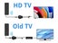 2Pcs Digital HDTV Antenna Indoor Amplified Signal Booster Support for 4K 1080P Carousel 3