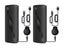 2Pcs Digital HDTV Antenna Indoor Amplified Signal Booster Support for 4K 1080P Carousel 2