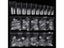 500PCS 10 Sizes White/ Clear /Natural False French Style Acrylic UV Gel Nail Carousel 5